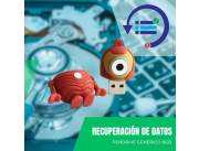 RECUPERACIÓN DE DATOS PEN DRIVE 8GB - MINION - DISEÑO IRON MAN