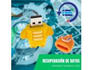 RECUPERACIÓN DE DATOS PENDRIVE 4GB - DINOSAUR - ROBOT TRES RAYAS