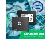 RECUPERACIÓN DE DATOS HDD SSD 500GB HP S700 SATA 2.5