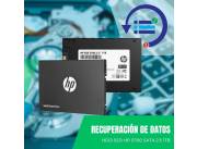 RECUPERACIÓN DE DATOS HDD SSD HP S700 SATA 2.5 1.0TB