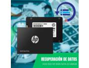 RECUPERACIÓN DE DATOS HDD SSD 480GB HP S650 SATA 2.5