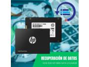 RECUPERACIÓN DE DATOS HDD SSD 240GB HP S650 SATA 2.5