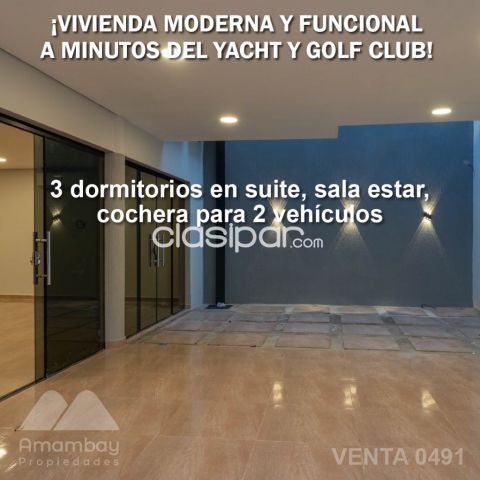Casas - ¡VIVIENDA MODERNA Y FUNCIONAL A MINUTOS DEL YACHT Y GOLF CLUB!
