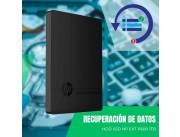 RECUPERACIÓN DE DATOS HDD SSD 1TB HP EXT P600