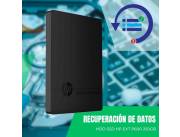 RECUPERACIÓN DE DATOS HDD SSD 250GB HP EXT P600