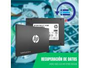 RECUPERACIÓN DE DATOS HDD SSD 512GB HP S750