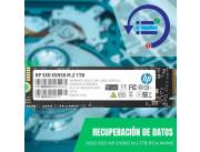 RECUPERACIÓN DE DATOS HDD SSD 1.0TB HP EX950 M.2 NVME