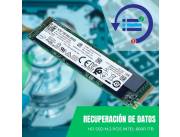 RECUPERACIÓN DE DATOS HD SSD M.2 PCIE 1TB INTEL 660P SSDPEKNW010T8X1 1800/1800