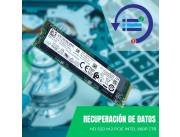 RECUPERACIÓN DE DATOS HD SSD M.2 PCIE 2TB INTEL 660P SSDPEKNW020T8X1 1800/1800