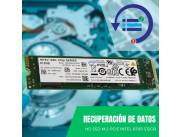 RECUPERACIÓN DE DATOS HD SSD M.2 PCIE 512GB INTEL 670P SSDPEKNU512GZX1 3000/1600