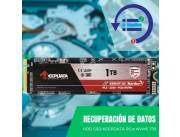 RECUPERACIÓN DE DATOS HDD SSD 1.0TB KEEPDATA M.2*