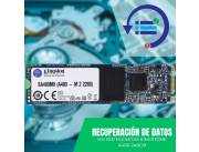 RECUPERACIÓN DE DATOS HD SSD M.2 SATA3 240GB KINGSTON SA400M8/240G 500/350