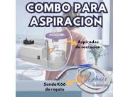 combo para aspiracion econimico aspirador aspiramax con sonda k66 de regalo