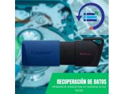 RECUPERACIÓN DE DATOS PEN KINGSTON 64GB DTXM/64GB DATATRAVELER EXODIA M 3.2