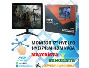 MONITOR 17 HYE HYE17NLM LED HDMI/VGA