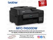 Impresora Color Multifuncional A3 Brother MFC-T4500DW. Adquirila en cuotas!