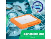 RECUPERACIÓN DE DATOS HD EXT LACIE 8TB RUGGED RAID SHUTTLE STHT8000800 USB 3.0 250MB/S