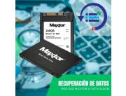 RECUPERACIÓN DE DATOS HDD SSD 240GB MAXTOR SATA