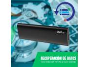 RECUPERACIÓN DE DATOS HDD SSD 500GB NETAC EXT ZSLIM NEGRO
