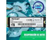 RECUPERACIÓN DE DATOS HD SSD M.2 PCIE 1TB PATRIOT NVME P400P1TBM28H