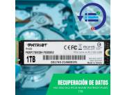 RECUPERACIÓN DE DATOS HD SSD M.2 PCIE 1TB PATRIOT NVME P400P1TBM28H 5000/4800MB/S GEN 4X4