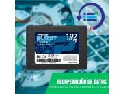 RECUPERACIÓN DE DATOS HD SSD SATA3 1.92TB PATRIOT BURST ELITE PBE192TS25SSDR