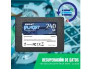 RECUPERACIÓN DE DATOS HDD SSD 240GB PATRIOT BURST