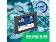RECUPERACIÓN DE DATOS HD SSD SATA3 512GB PATRIOT P220 P220S512G25 550/500