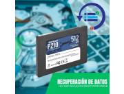 RECUPERACIÓN DE DATOS HDD SSD 512GB GB PATRIOT 2.5"