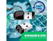 RECUPERACIÓN DE DATOS PENDRIVE 8 GB USB SANDISK Z33
