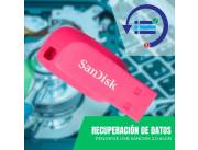 RECUPERACIÓN DE DATOS PENDRIVE 64GB 2.0 SANDISK