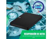 RECUPERACIÓN DE DATOS HD EXT SEAGATE 2TB EXPANSION STKM2000400 USB3.0 NEGRO