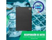 RECUPERACIÓN DE DATOS HD EXT SEAGATE 5TB ONE TOUCH STKC5000400 USB3.0 NEGRO