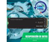RECUPERACIÓN DE DATOS HD SSD M.2 PCIE 500GB WD NVME WDS500G1XHE BK SN850 7000/