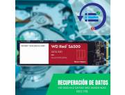 RECUPERACIÓN DE DATOS HD SSD M.2 SATA3 1TB WD SA500 NAS WDS100T1R0B RED 560/530