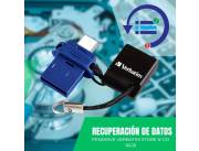 RECUPERACIÓN DE DATOS PENDRIVE 16GB 99153 VERBATIM STORE N GO