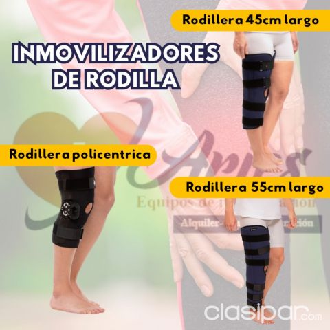 Otros Servicios - inmovilizadores de rodilla