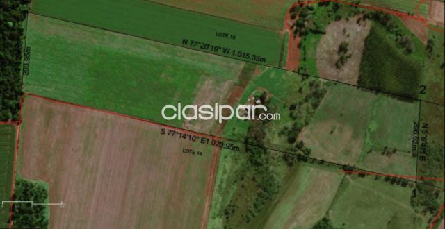 Propiedades rurales - Vendo Campo de 20 Hectáreas en Minga Guazú, Alto Paraná-LCS5730501