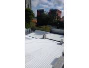 Aislacion de techo contra calor y goteras