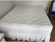 !DE OFERTA COLCHON Y SOMMIER TAMAÑO QUEEN, NUEVO!