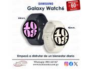 Smartwatch Samsung Galaxy Watch6. Adquirilo en cuotas!