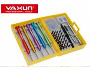 ¡Calidad insuperable! Kit de 41 Piezas para reparar electrónicos Kit Yaxun 6300