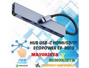 HUB USB C A HDMI/SD/TF EP-R013