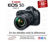 Cámara Canon EOS 5D Mark IV Kit 24-105mm. Adquirila en cuotas!