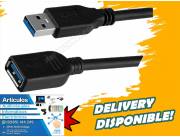 CABLE USB 3.0 MACHO A HEMBRA 50 CM