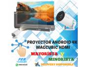 PROYECTOR MAGCUBIC HY300 4K ANDROID/HDMI