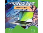 REPARACIÓN DE BISAGRA PARA NOTEBOOK ACER CE N4020 SWIFT