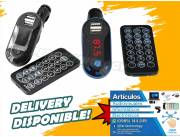 TRANSMISOR BT BLISTER AZUL CON CONTROL