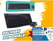 TECLADO CON MOUSE INALAMBRICO LOGITECH MK270