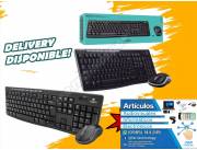 TECLADO CON MOUSE INALAMBRICO LOGITECH MK270